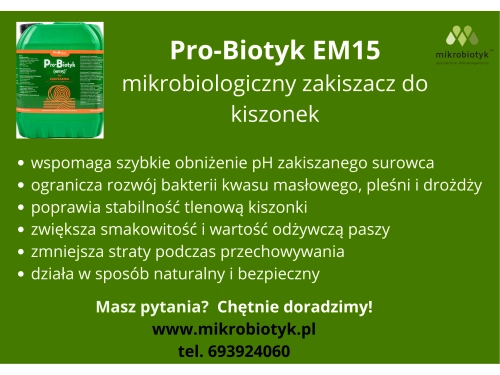 Wysoka jakość kiszonki- naturalnie i bezpiecznie